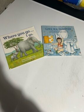 Set of two paperback books